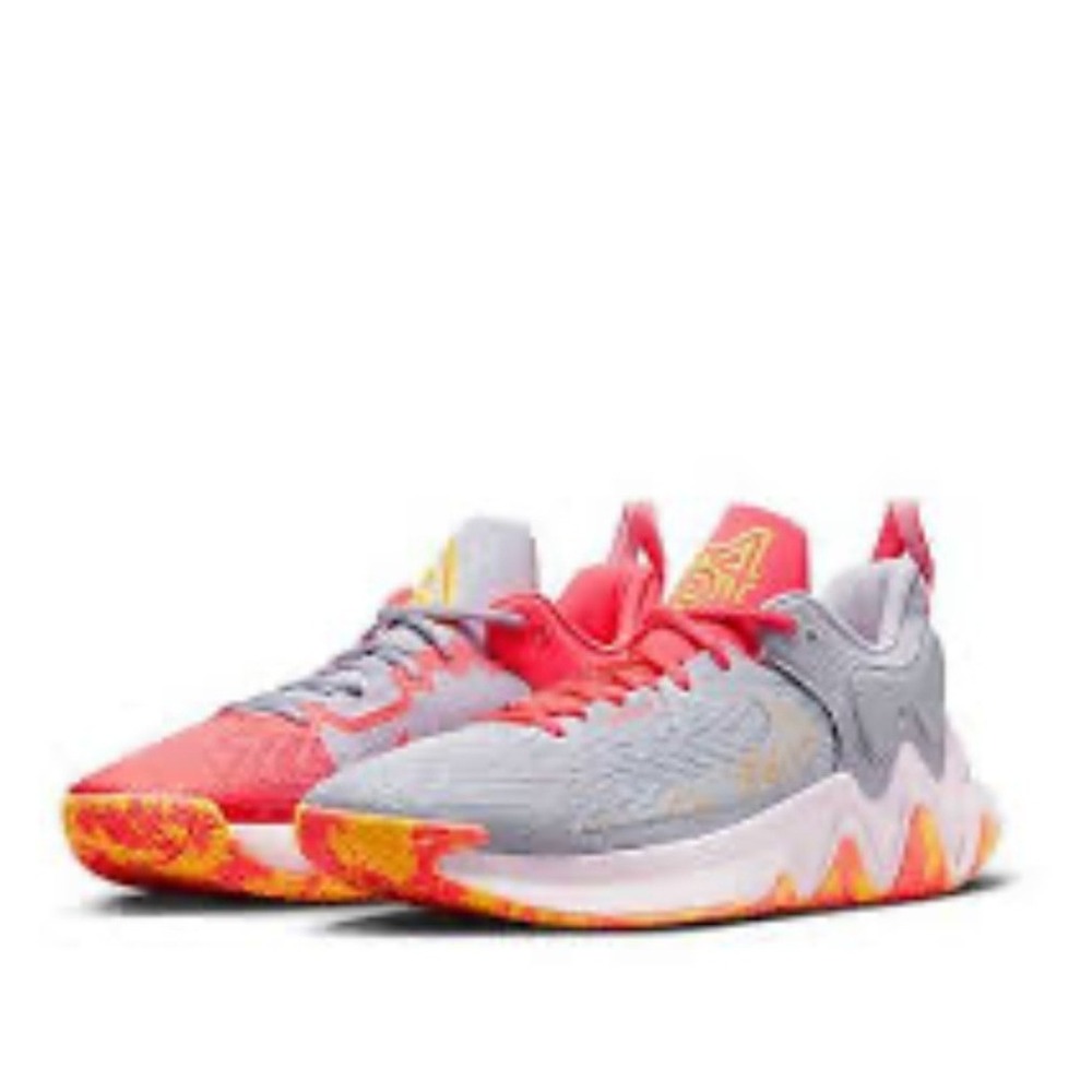 Nike Giannis Immortality Basketball Shoes Womens 8.5 Pink Grey Good Mismatched‎